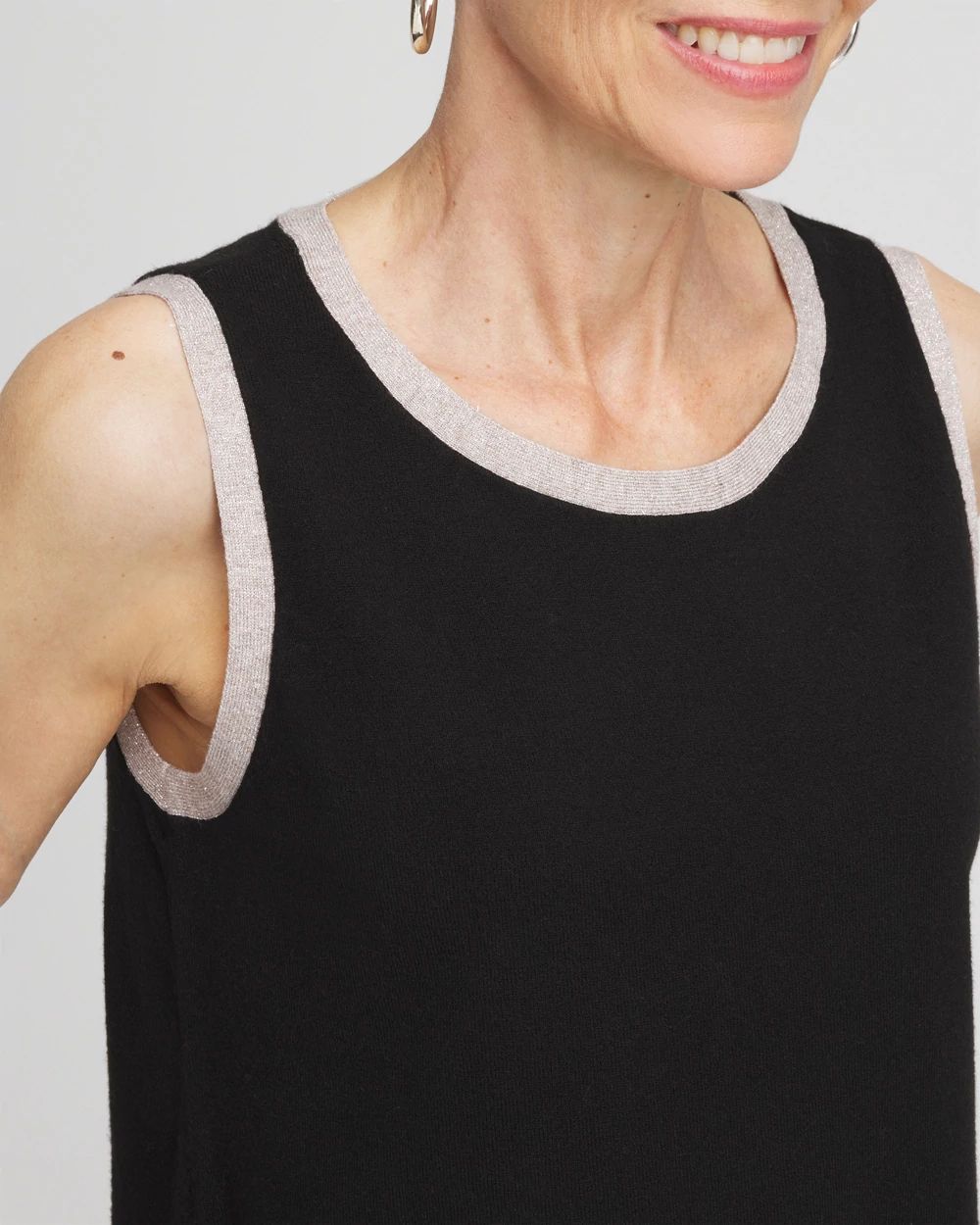 Zenergy® Luxe Metallic Trim Tank | Chico's